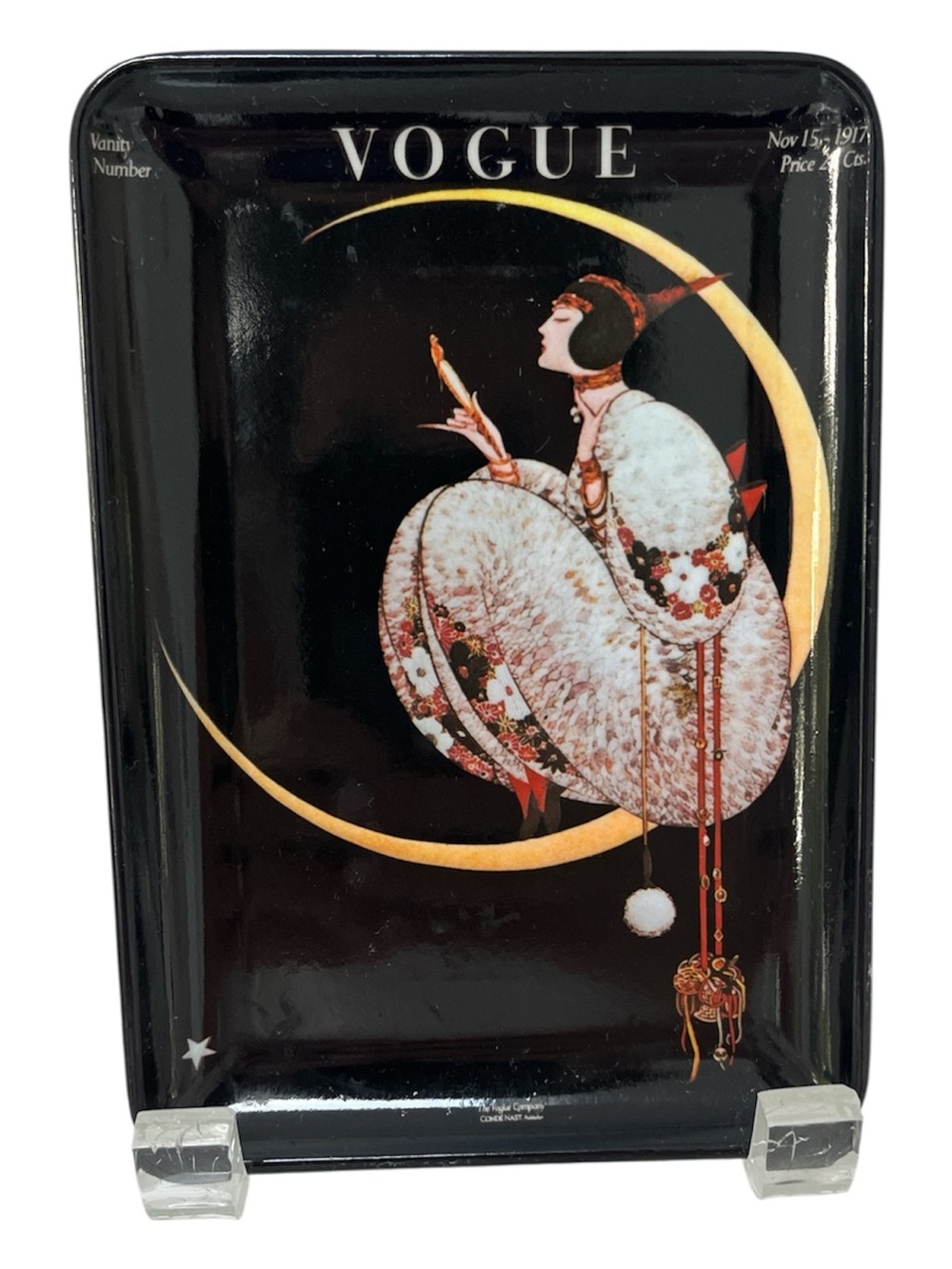 Vogue Small Melamine Tray Trinket Dish Soap Dish Vintage